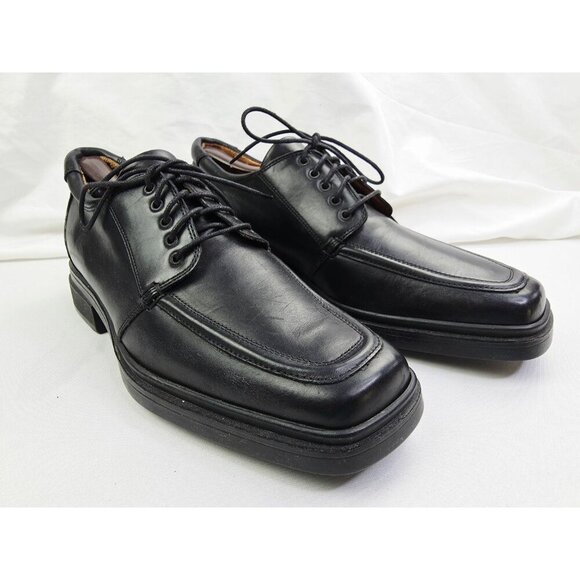 Donald Pliner Executive Dress Made In Italy Men Size 8 Black Leather Dress Shoes main image 12